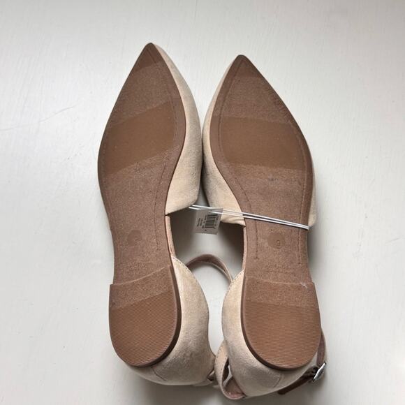 Old Navy Women's Desert Floor Pointed Toe Ankle Strap ballet Flats Sz 9 NWT - Picture 2 of 6